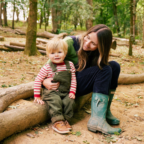Khaki Chunky Cord Dungarees