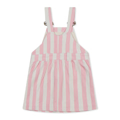 Classic Wide Stripe Dress - Pink