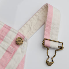 Classic Wide Stripe Dress - Pink