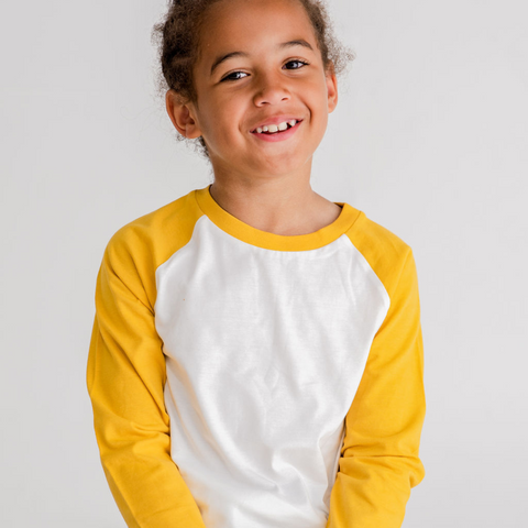 Baseball Tee - Ochre