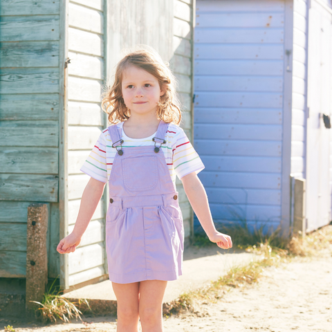 Lilac Denim Dress