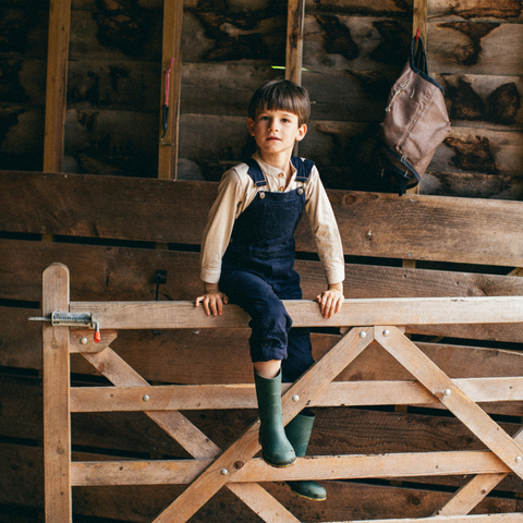 Ink Blue Dungarees