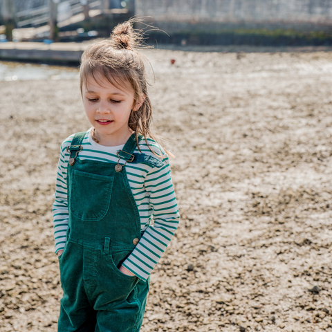 Green Breton Stripe Top