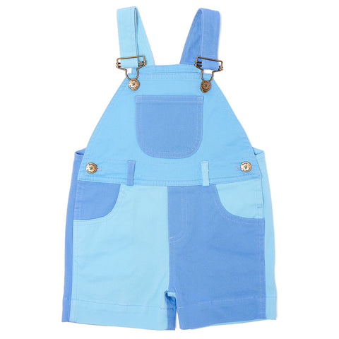Tonal Colourblock Shorts - Blue