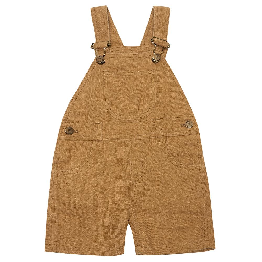 Caramel Linen Shorts