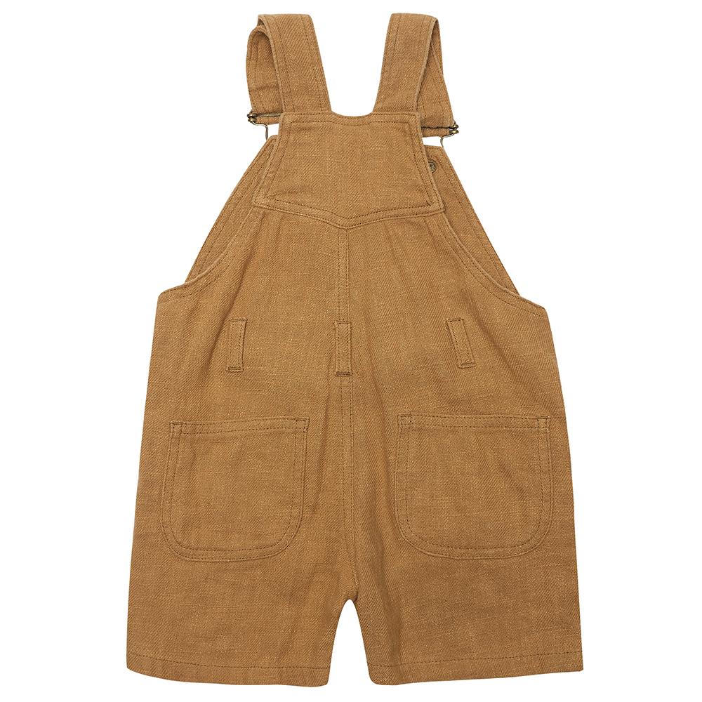 Caramel Linen Shorts