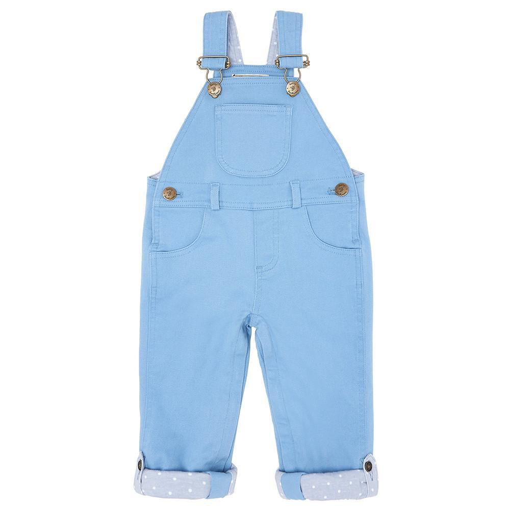 Sky Blue Denim Dungarees