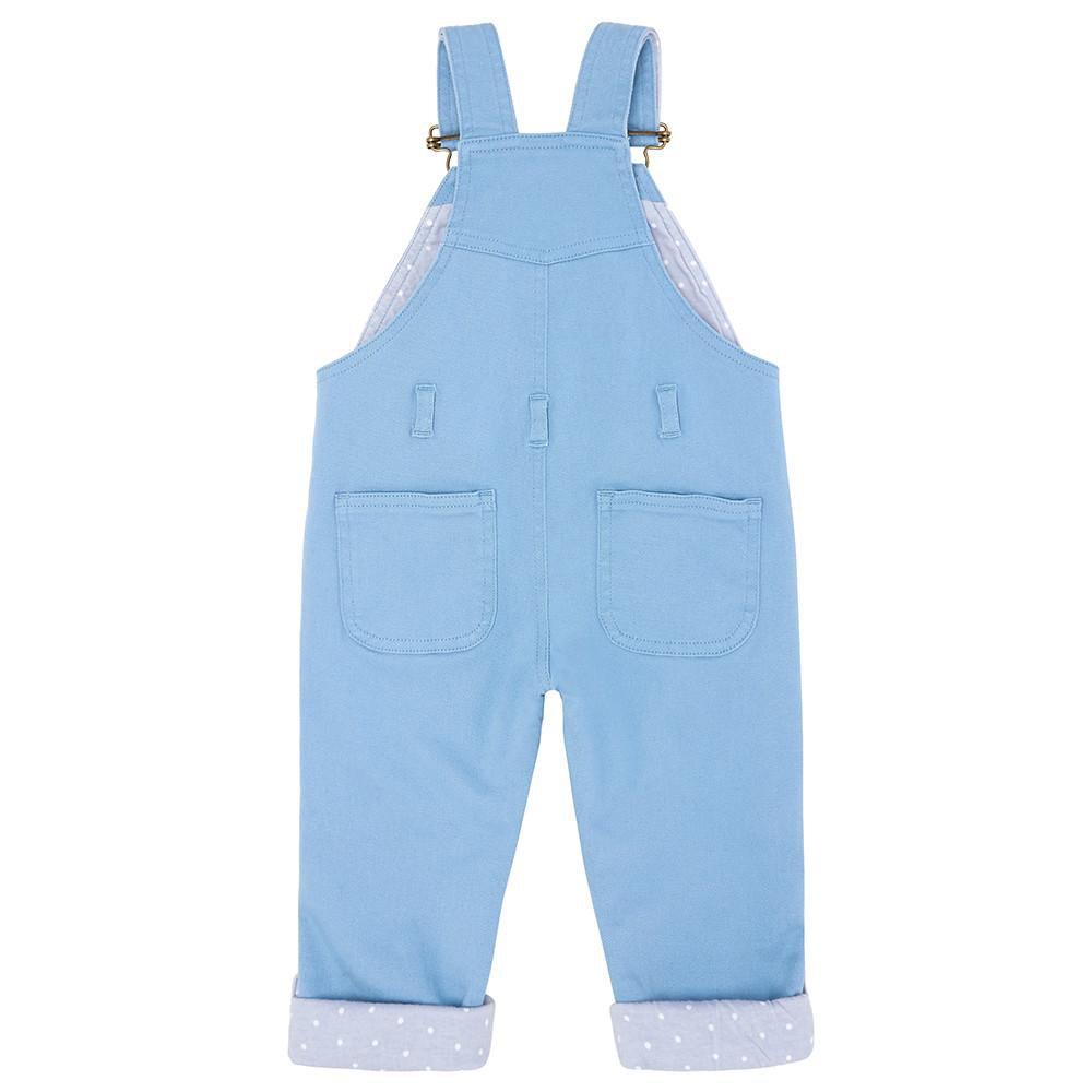 Sky Blue Denim Dungarees