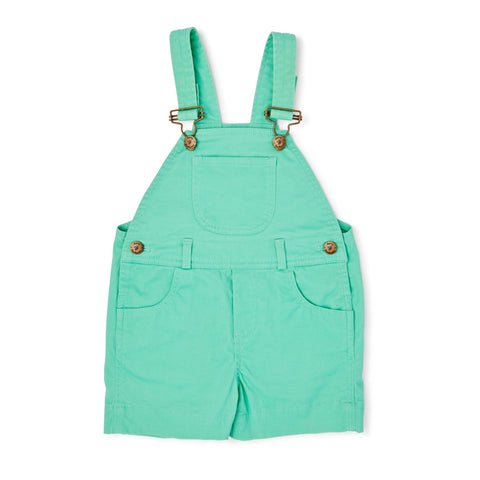 Green Denim Shorts