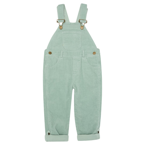 Mint Chunky Cord Dungarees