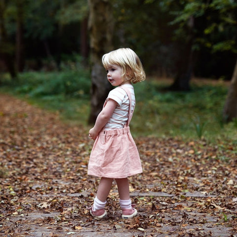 dotty-dungarees-ltd, Pink Linen Dress