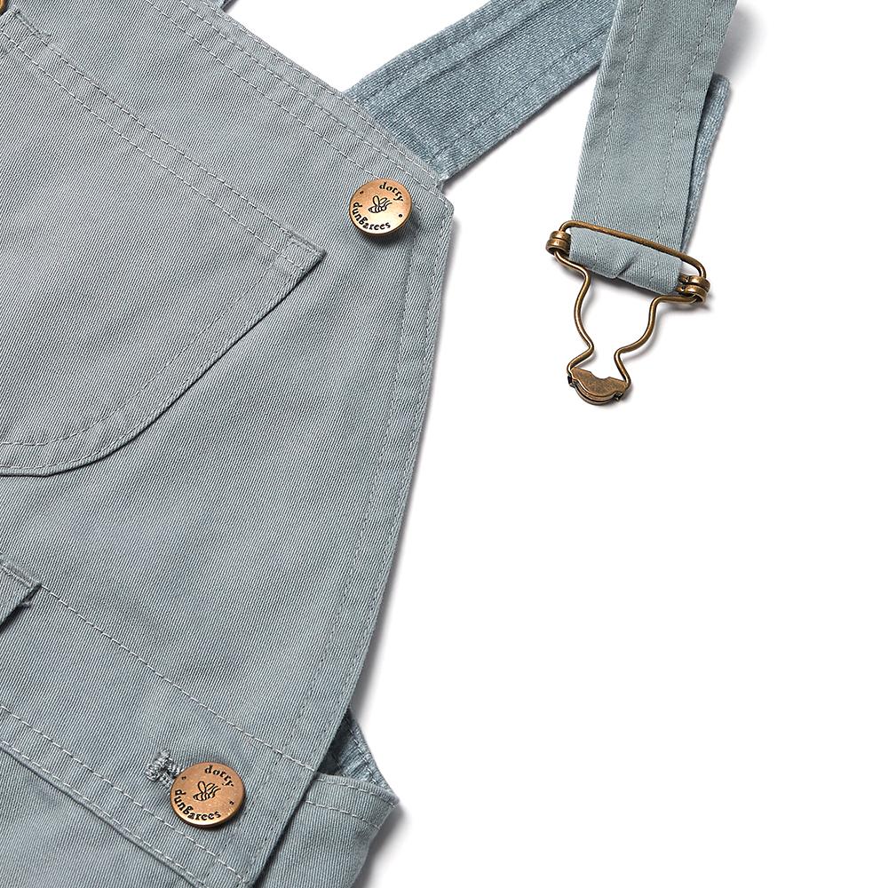 Cloud Grey Dungarees