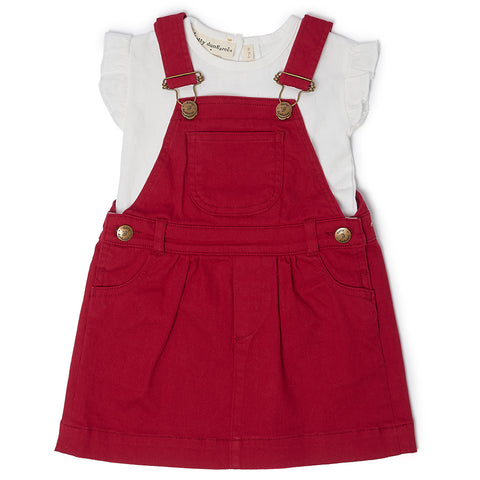 Red Denim Dress