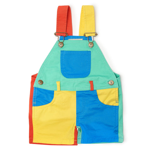 Primary Colourblock Denim Shorts