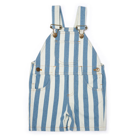 Classic Wide Stripe Shorts - Blue
