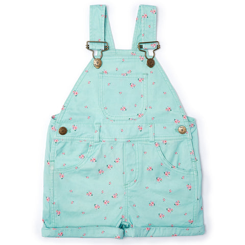 Floral Mint Shorts