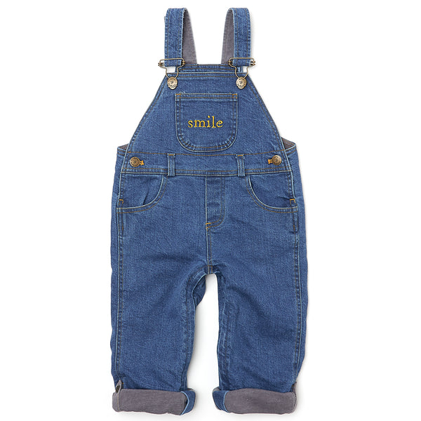 Stonewash Denim SMILE Dungarees