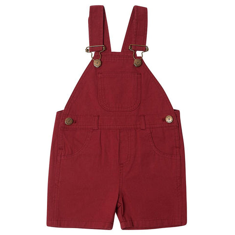 Crimson Cotton Shorts