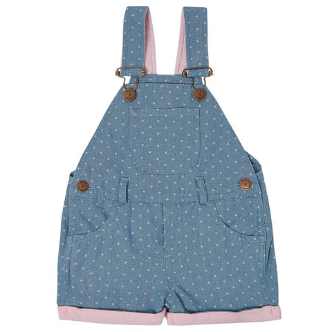 Dotty Denim Shorts