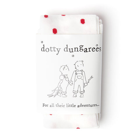 Dotty Tights - Red Spot