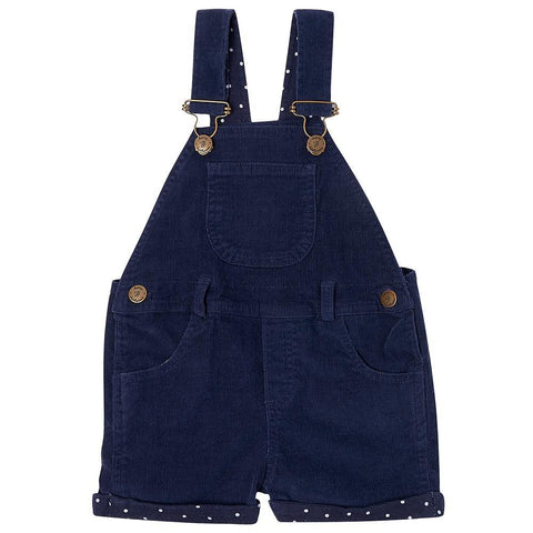 Navy Cord Shorts
