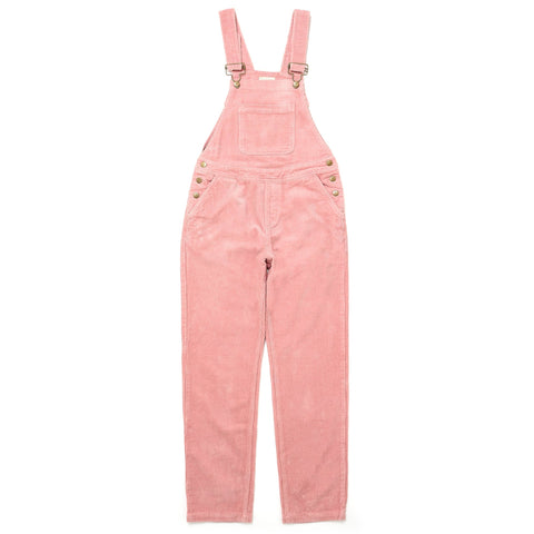 Adult Pink Chunky Cord Dungarees - Dotty Dungarees Ltd