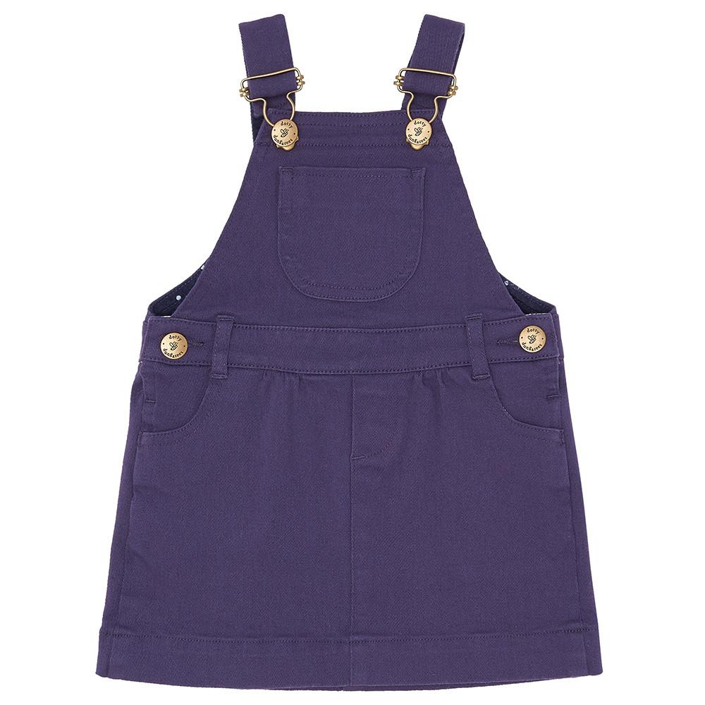 Midnight Blue Denim Dress - Dotty Dungarees Ltd