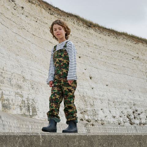 Camouflage Cord Dungarees