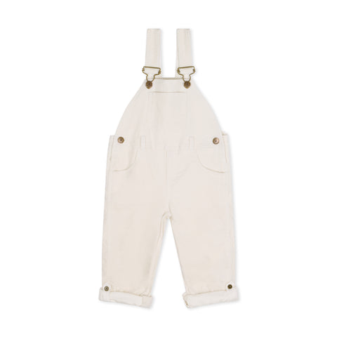 Cream Corduroy Dungarees for Kids