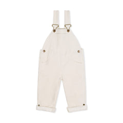 Cream Corduroy Dungarees for Kids