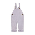 Light Grey Corduroy Dungarees for Kids - Dotty Dungarees