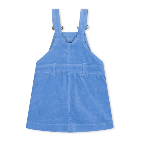 Blue Dungaree Dress for Girls - Dotty Dungarees