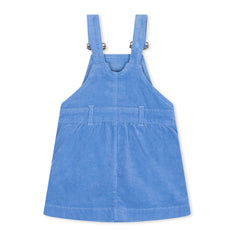 Blue Dungaree Dress for Girls - Dotty Dungarees