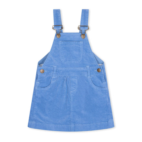 Blue Dungaree Dress for Girls - Dotty Dungarees