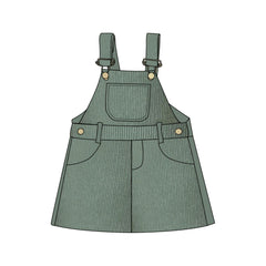 Sage Corduroy Dress