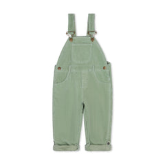 Green Corduroy Dungarees for Kids - Dotty Dungarees