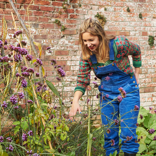 Adult Blue Chunky Cord Dungarees