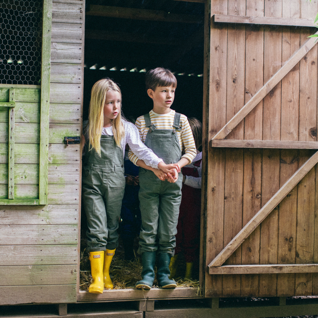 Olive Green Dungarees