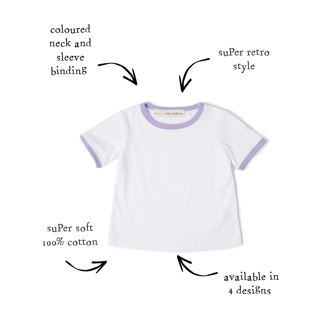 The Jack Tee - Lilac