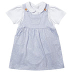 Blue Dotty Dress