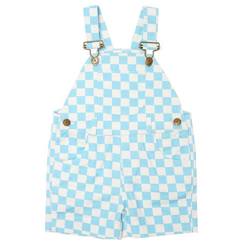 Checkerboard Shorts - Blue