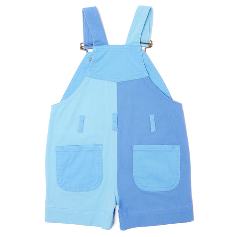 Tonal Colourblock Shorts - Blue