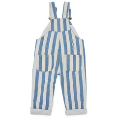 Classic Wide Stripe Dungarees - Blue