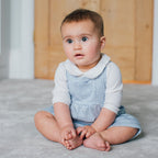 Blue Dotty Dress