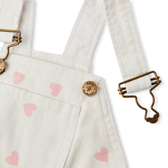 Love Heart Dungarees