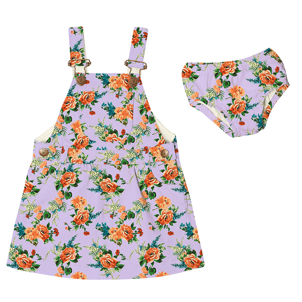 DDxAO Overall Dress - Floral Express