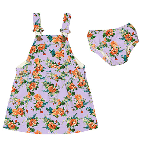 DDxAO Overall Dress - Floral Express