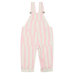 Classic Wide Stripe Dungarees - Pink