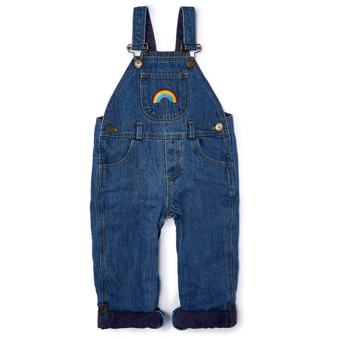 Stonewash RAINBOW Dungarees