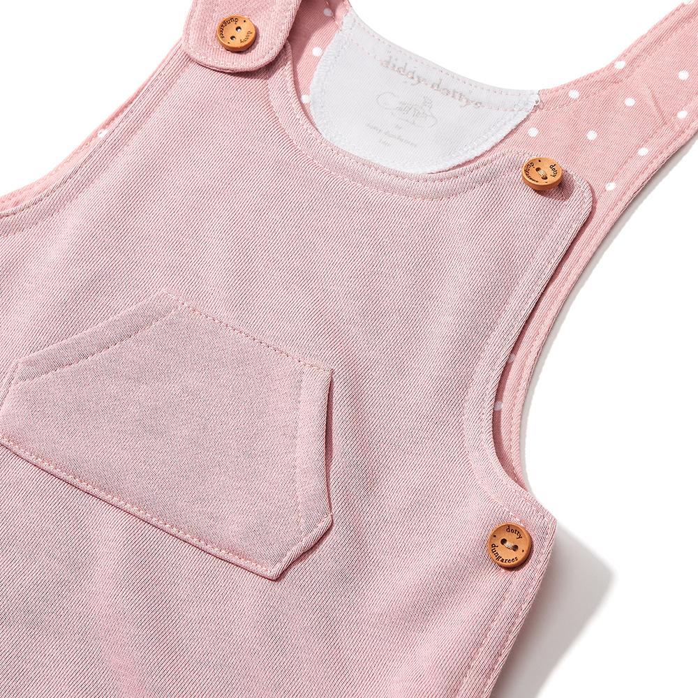 Pink Diddy Dungarees
